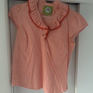 Orange Elizabeth McKay Top